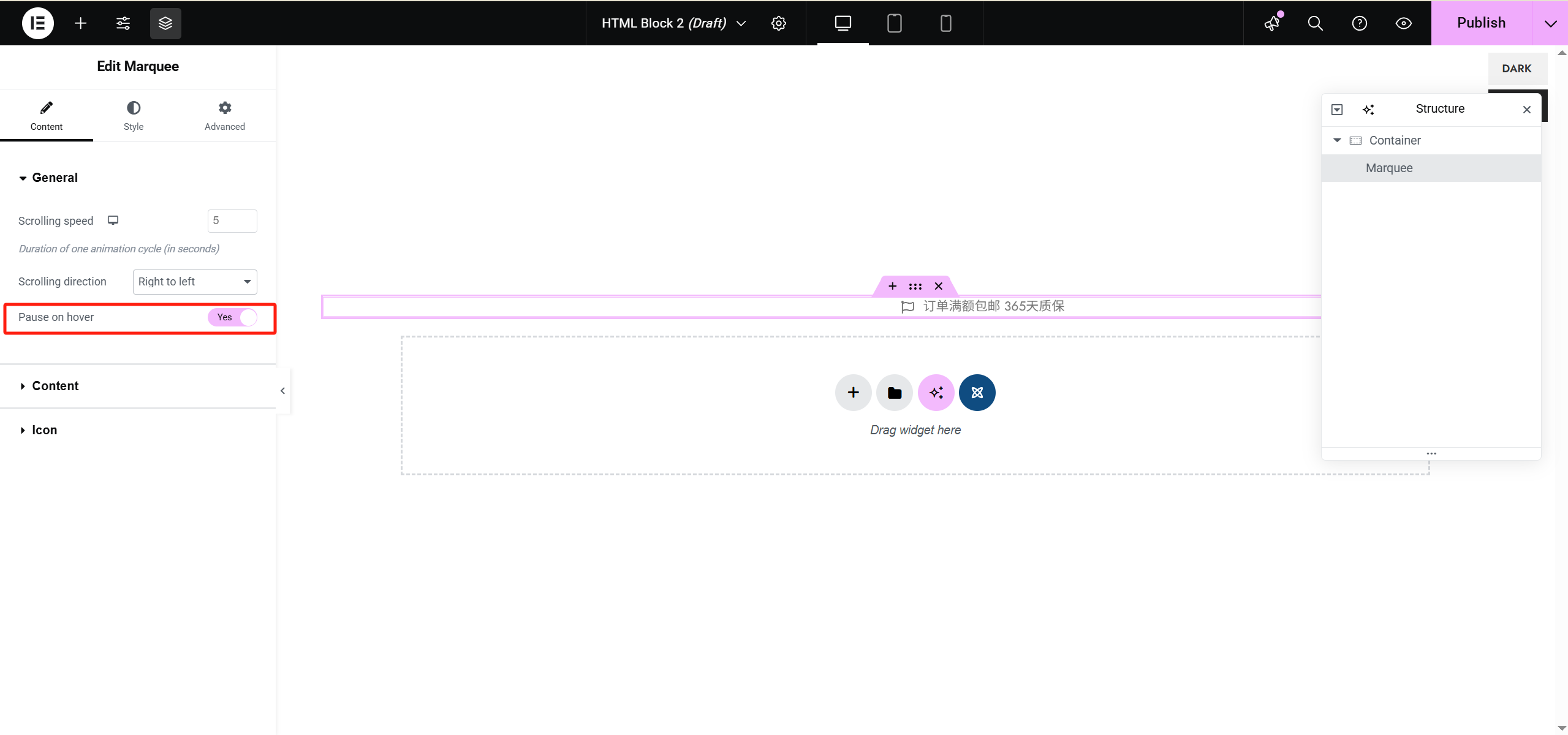 Imagen [8]-WordPress + WoodMart: tutorial de bloques HTML y análisis de escenarios de aplicación