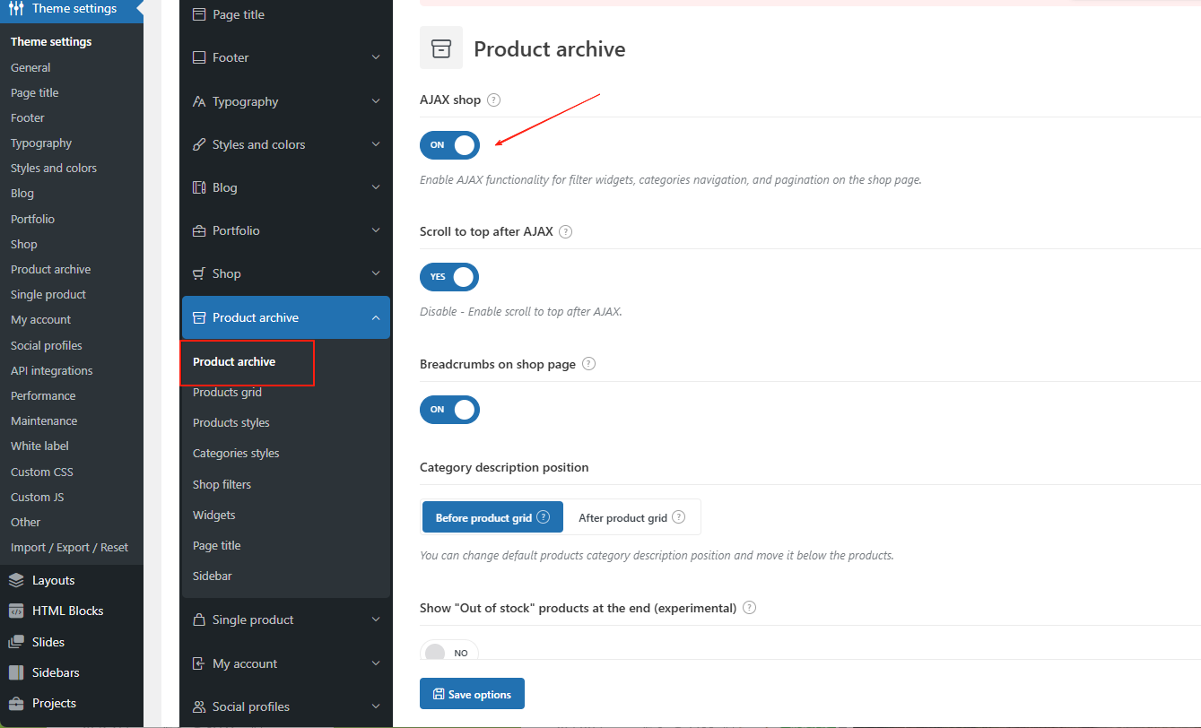 Image [8] - Guide d'installation complet pour la comparaison des produits WoodMart et les caractéristiques de la collection