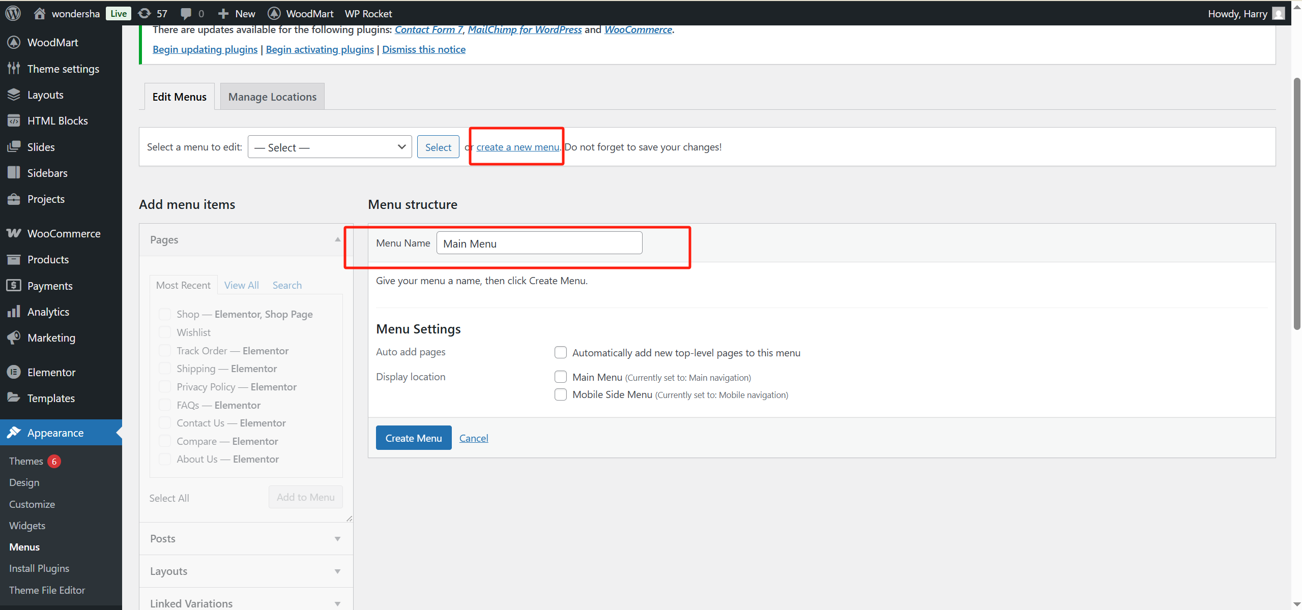 图片[5]-完整设置 WoodMart 头部布局与导航菜单的方法