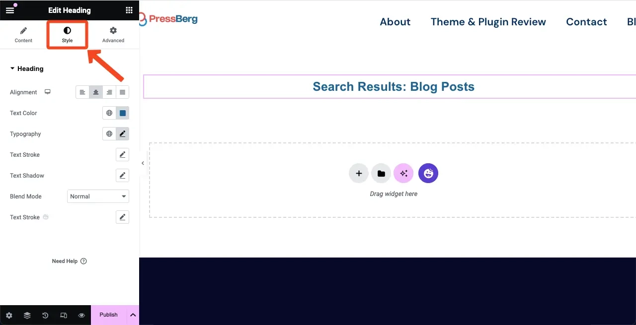 图片[7]-使用 Elementor Pro 创建 WordPress 自定义搜索结果页面