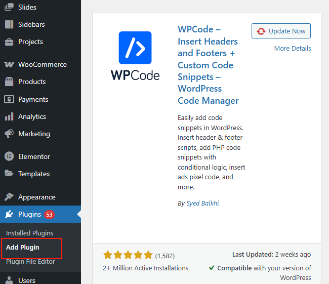 Image [4] - Complete method of inserting GA in WoodMart with Facebook Pixel
