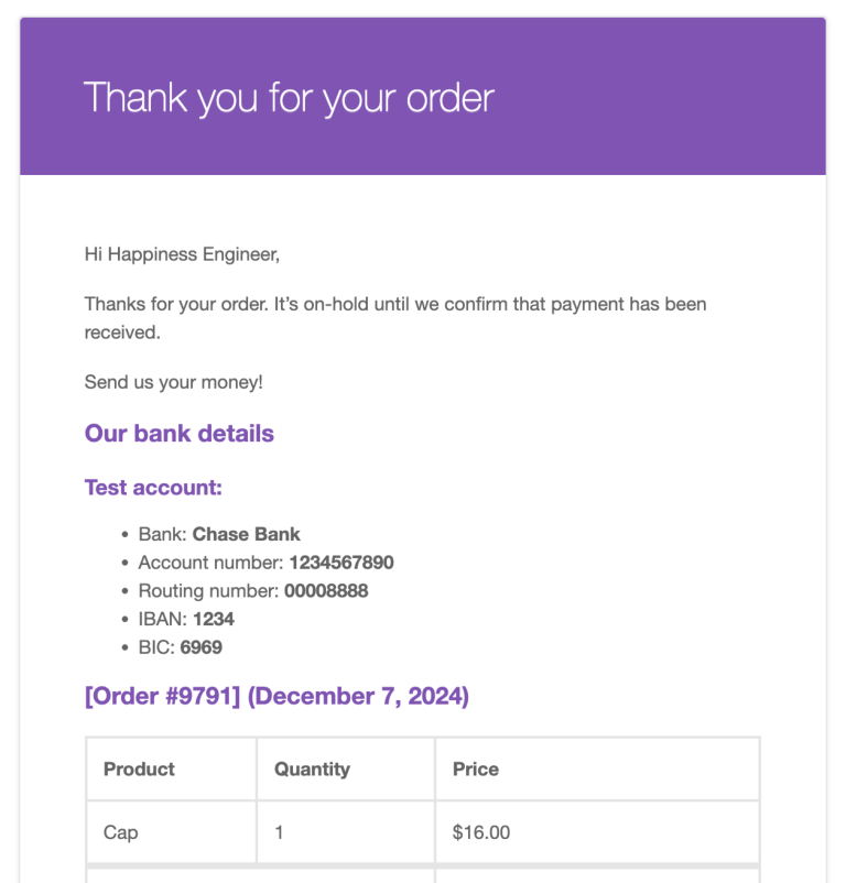 Imagen [9]-WooCommerce Offline Payment Methods Setup Guide: COD, Cheque y Transferencia Bancaria Explicación Completa