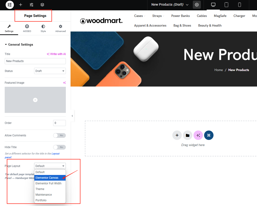Image [4] - Tutorial on Building High Converting Landing Pages with WoodMart and Elementor