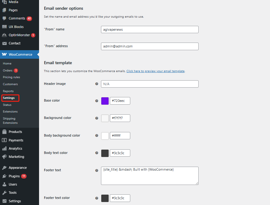 图片[6]-WooCommerce如何激活并设置电子邮件通知功能