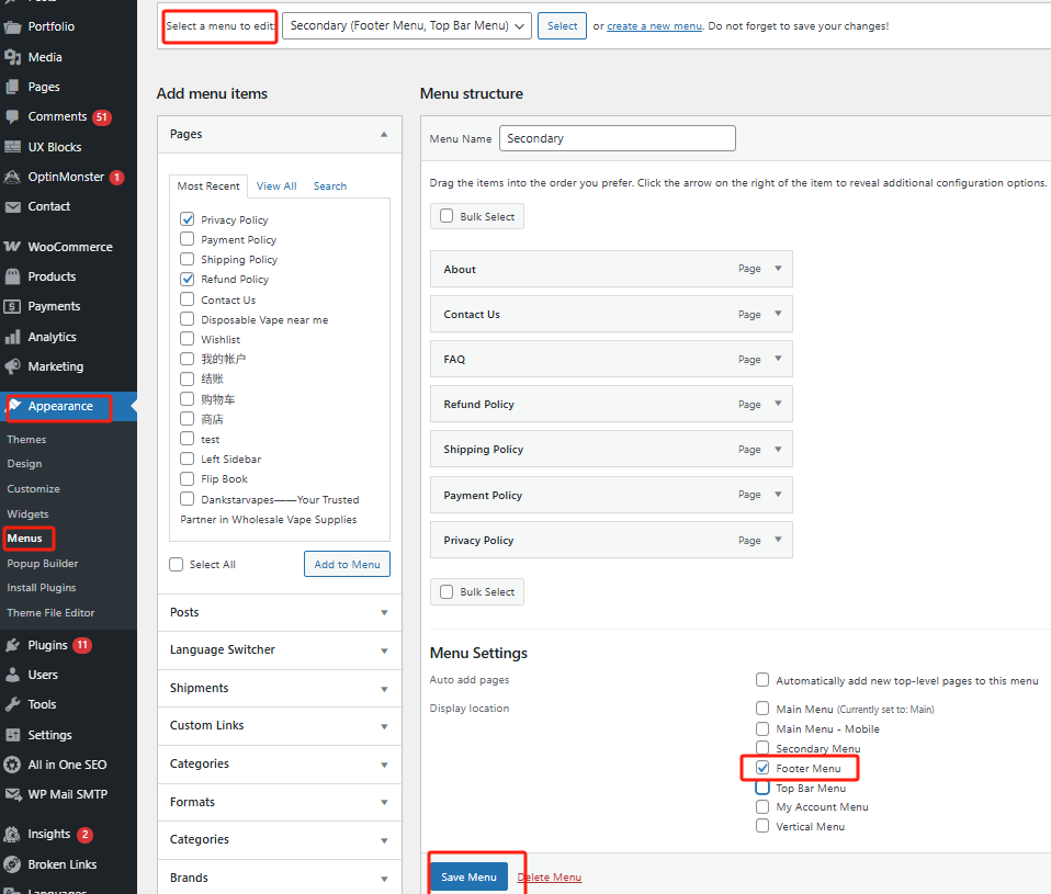 Imagen [4] - Cómo configurar la política de reembolsos y devoluciones tras la activación de WooCommerce