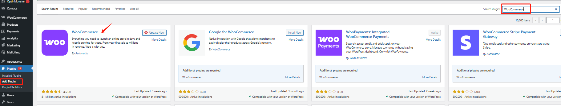 图片[2]-如何激活 WooCommerce 并进行后台订单管理