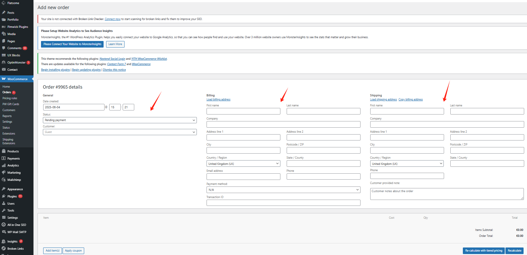 图片[7]-如何激活 WooCommerce 并进行后台订单管理