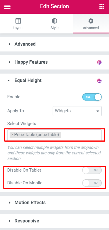 图片[5]-如何在 Elementor 中使用 HappyAddons 实现列和 Flexbox 容器等高
