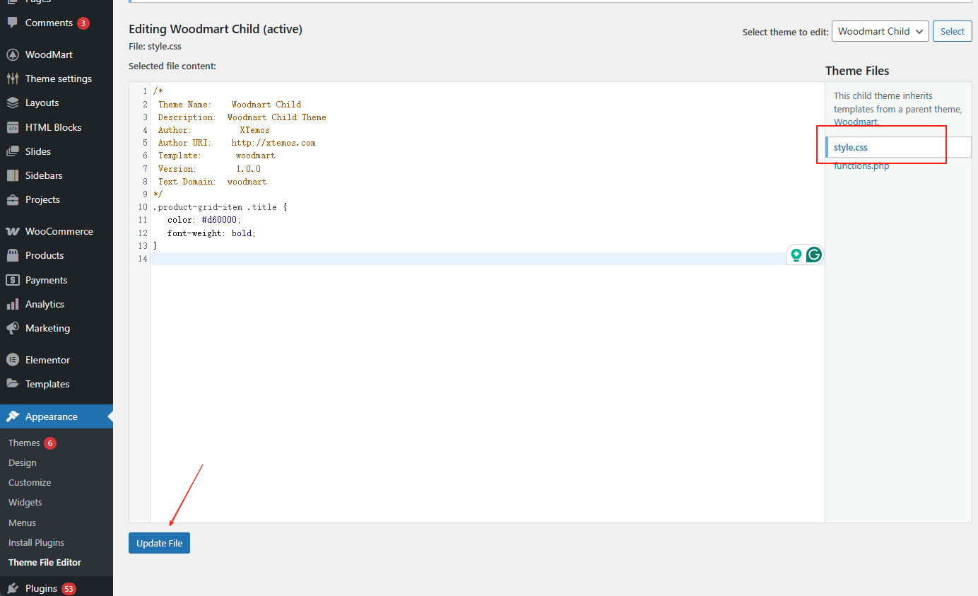 图片[4]-WoodMart 子主题自定义样式完整指南