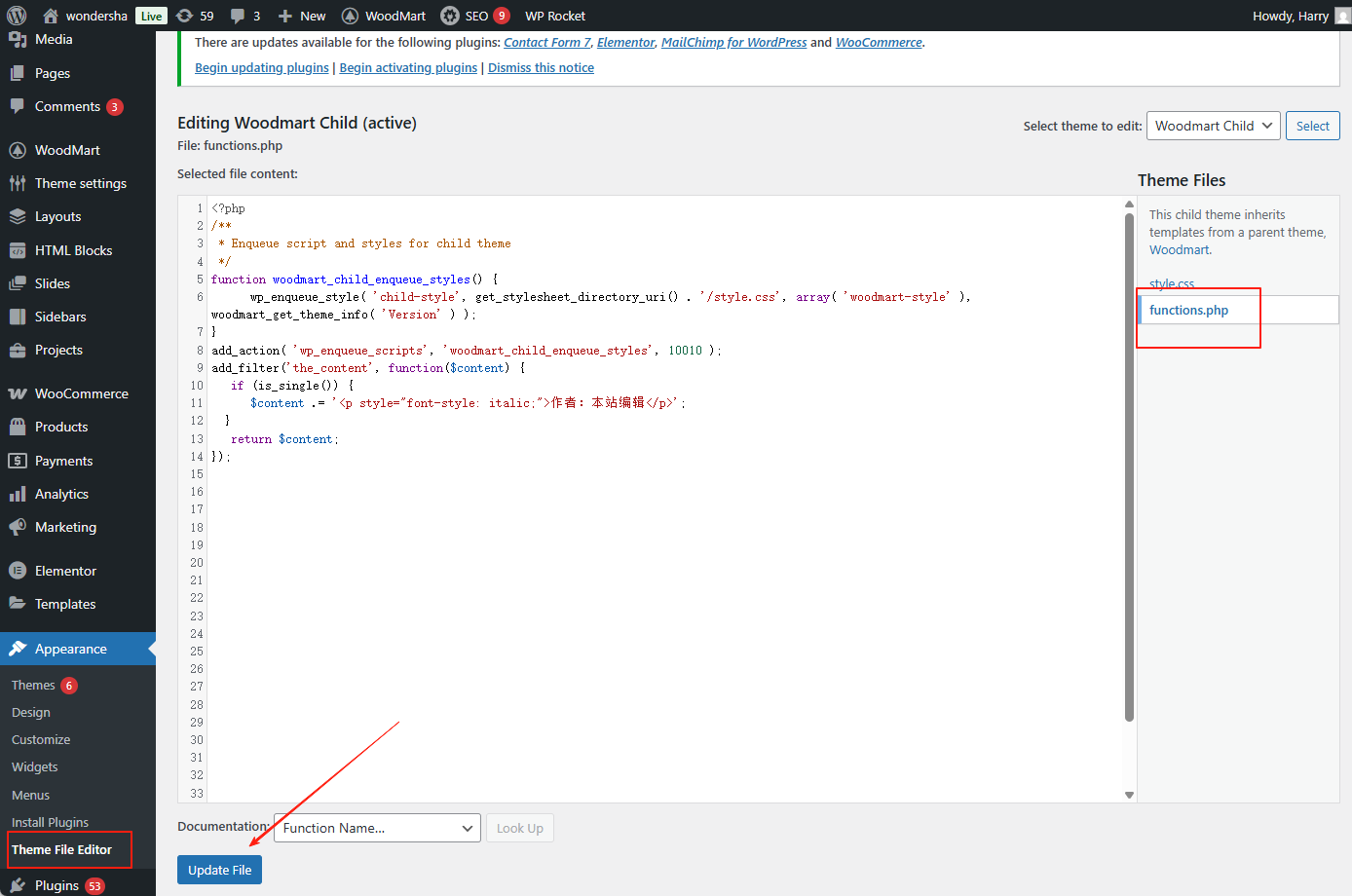 图片[5]-WoodMart 子主题自定义样式完整指南