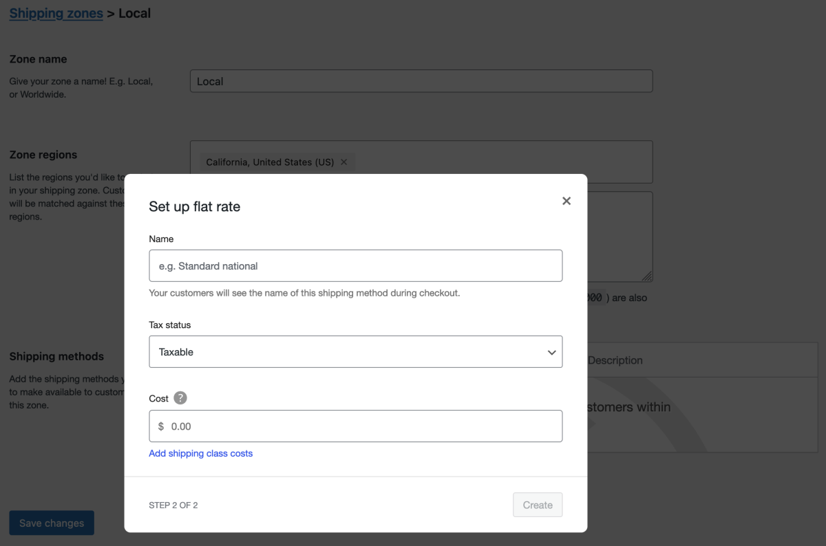Image [5] - WooCommerce Shipping Setup Full Tutorial : Flat Rate, Free Shipping & Local Pickup