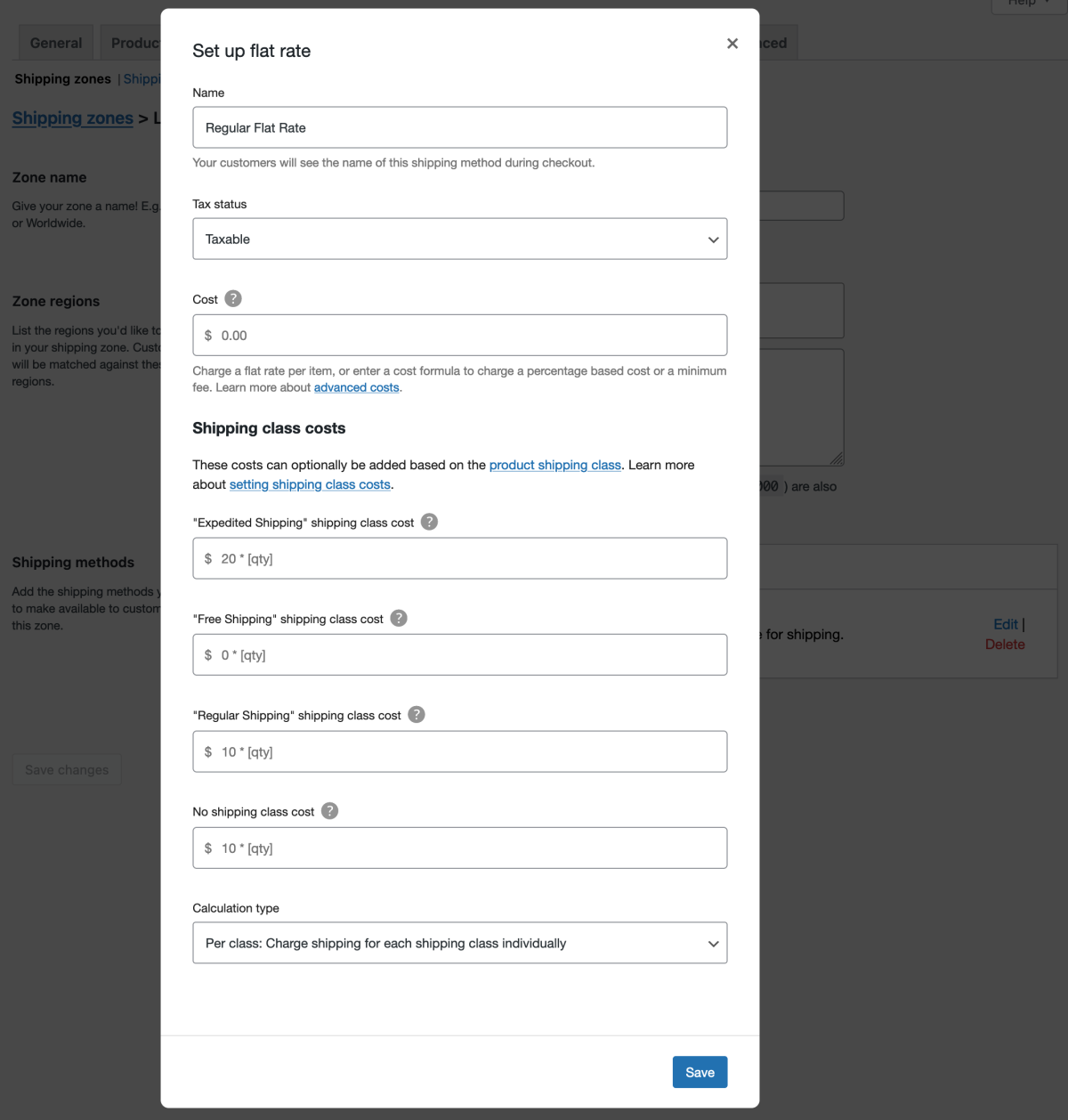Image [7] - WooCommerce Shipping Setup Full Tutorial : Flat Rate, Free Shipping & Local Pickup