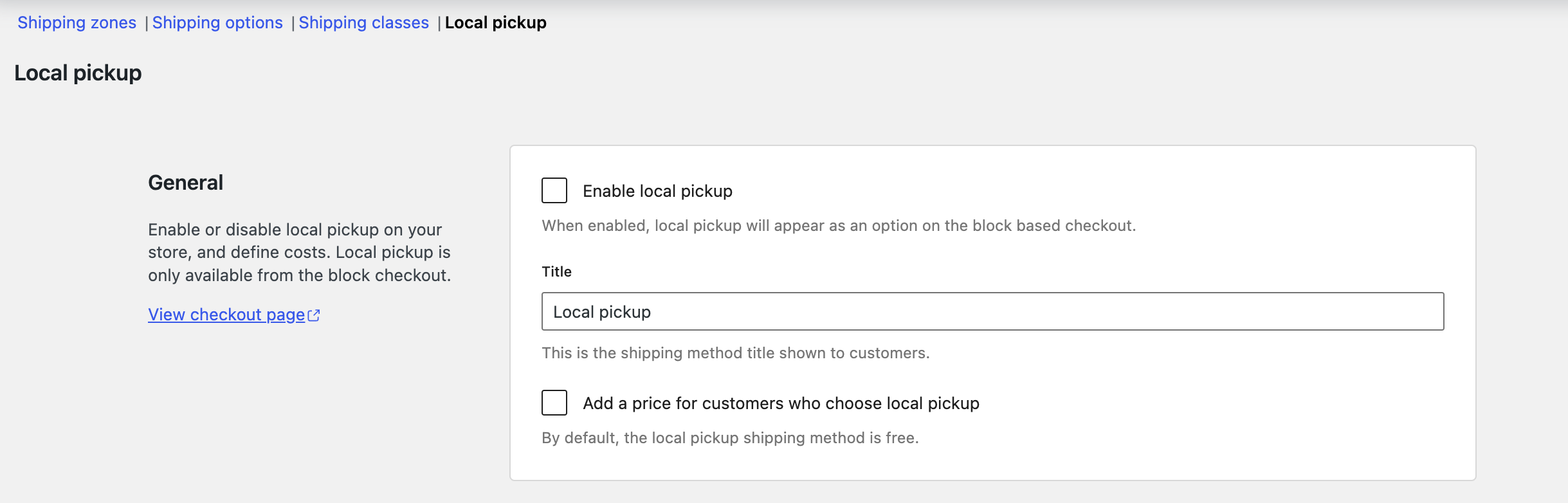 Image [2]-WooCommerce Blocks Local Pickup Feature Full Setup Tutorial