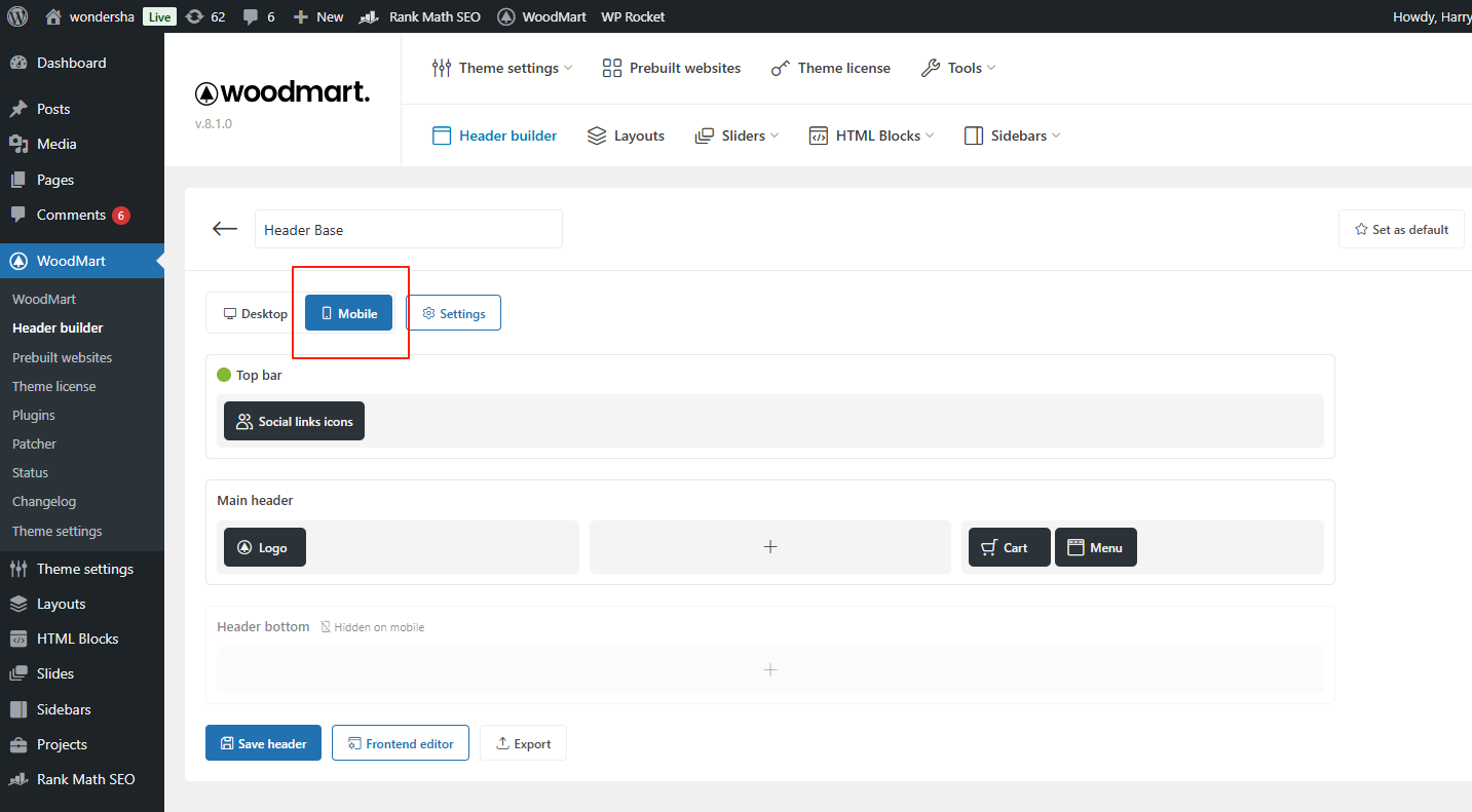 图片[8]-WoodMart 响应式移动端菜单与页眉导航详解