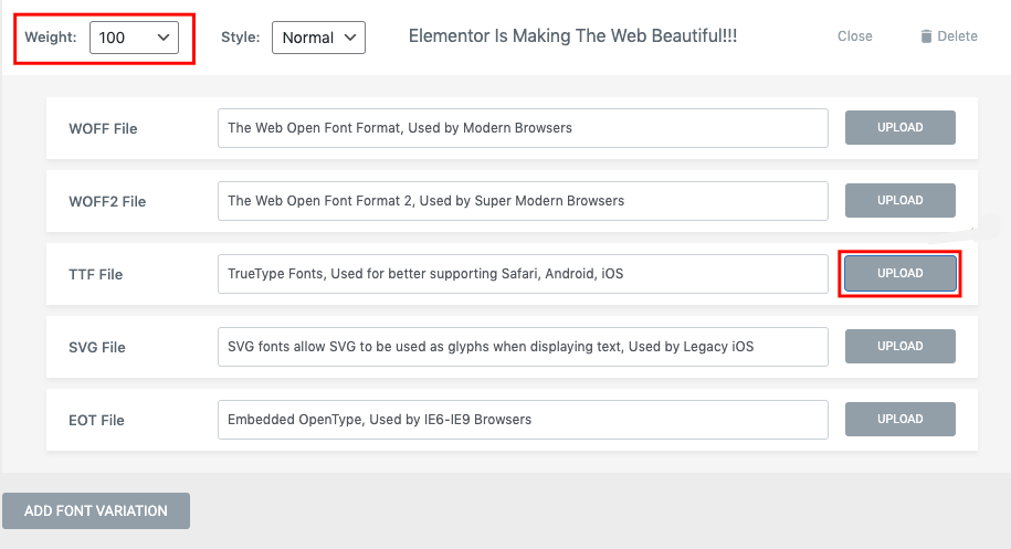 图片[13]-Elementor 添加自定义字体完整教程（适用于免费版与 Pro 版）