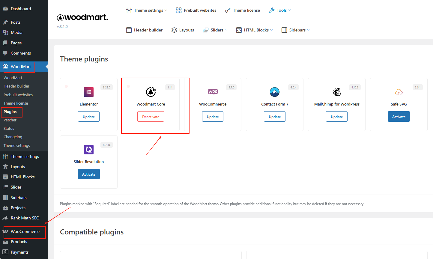 画像[2]-WoodMartテーマ設定AJAX商品フィルタリングチュートリアル