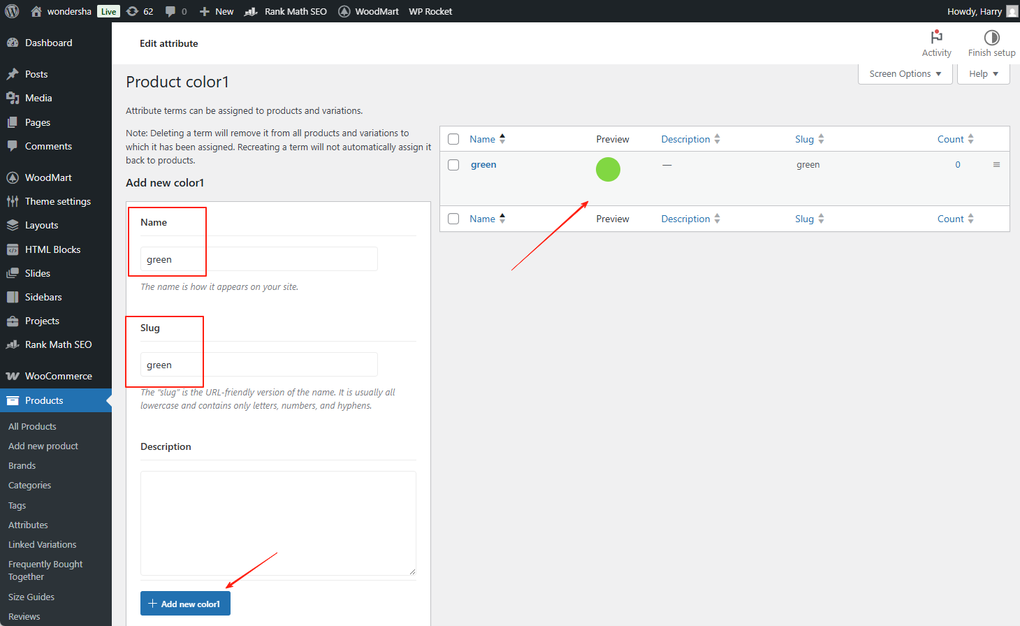 画像[4]-WoodMartテーマ設定AJAX商品フィルタリングチュートリアル