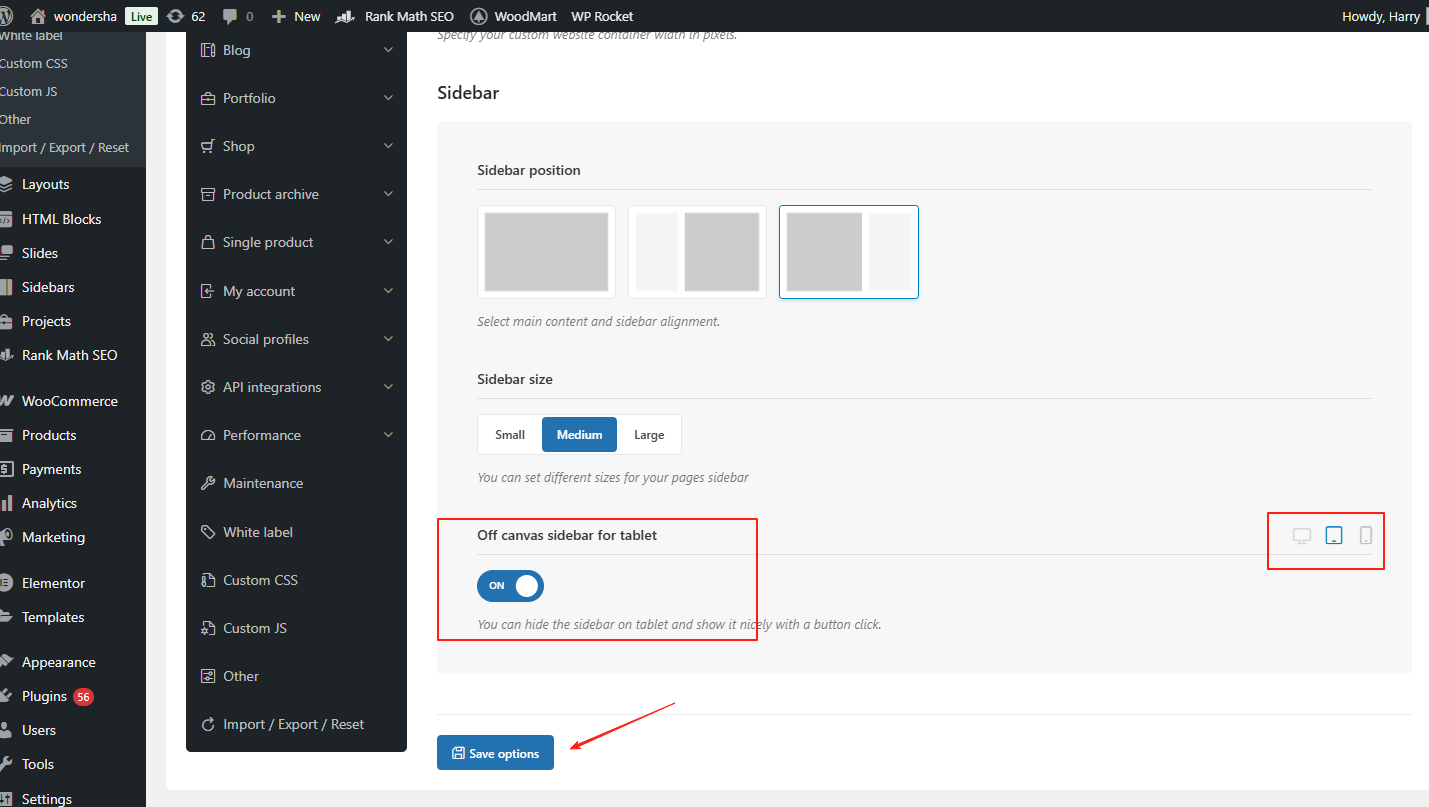 画像[9]-WoodMartテーマ設定AJAX商品フィルタリングチュートリアル
