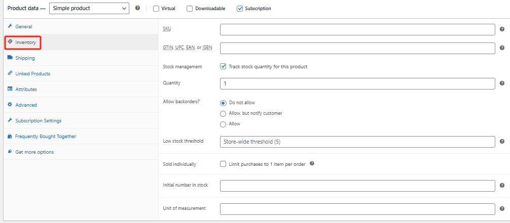 图片[9]-如何激活 WooCommerce 并启用定期订阅服务功能（使用 Subscriptions for WooCommerce 插件）