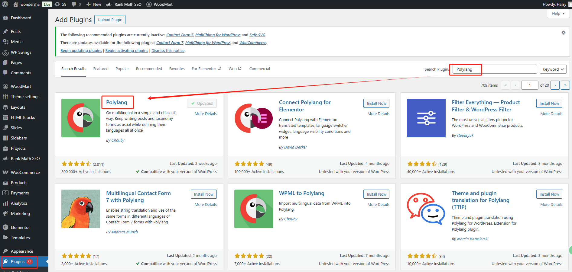 Imagen [2] - Cómo activar y configurar la funcionalidad multi-idioma y multi-moneda en la tienda WooCommerce (usando un plugin gratuito)
