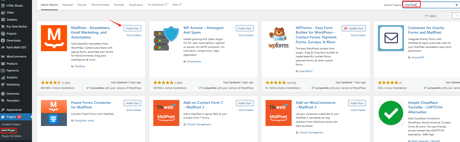 Imagen [2] - Cómo usar listas de correo para aumentar las ventas tras la activación de WooCommerce