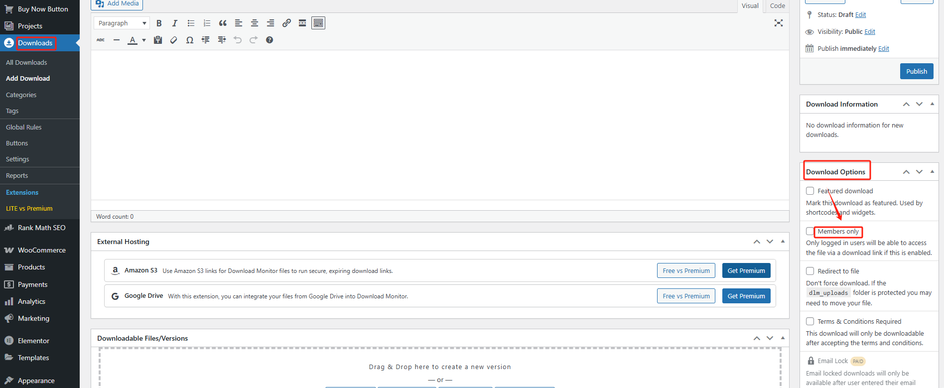Imagen [8]-Guía de acceso a la descarga exclusiva para miembros del conjunto WordPress