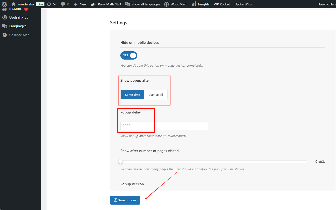 图片[4]-使用 WoodMart 添加订阅弹窗提升转化率