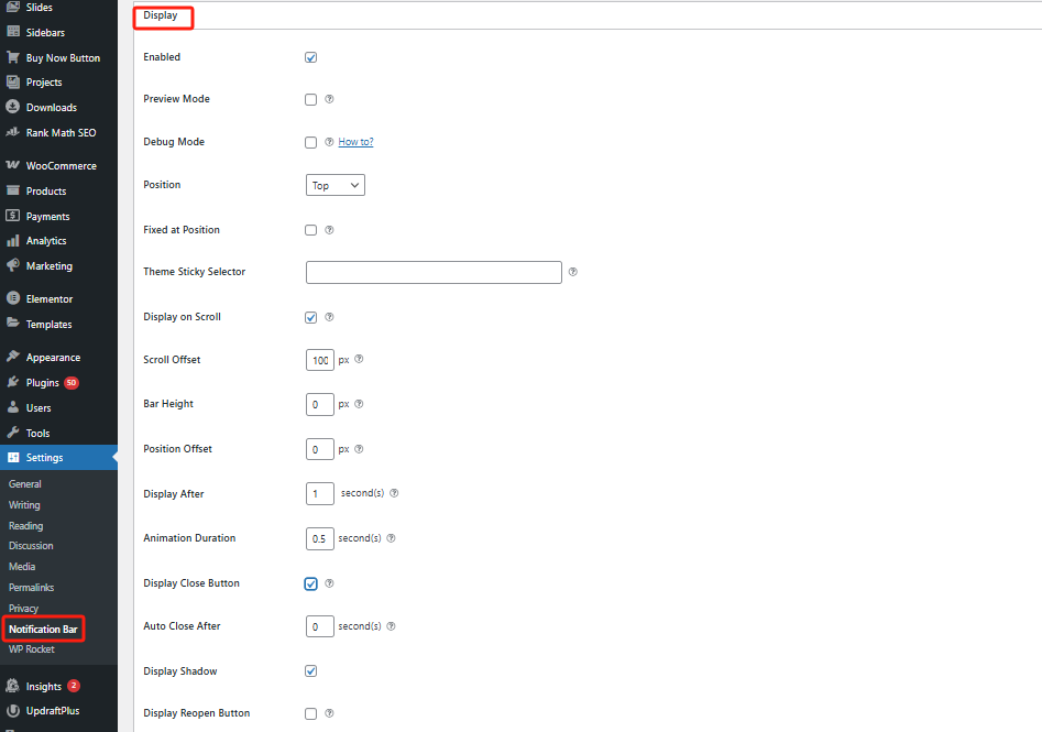 图片[6]-如何激活 WooCommerce 并设置站点通知条与倒计时促销：打造更具吸引力的电商页面