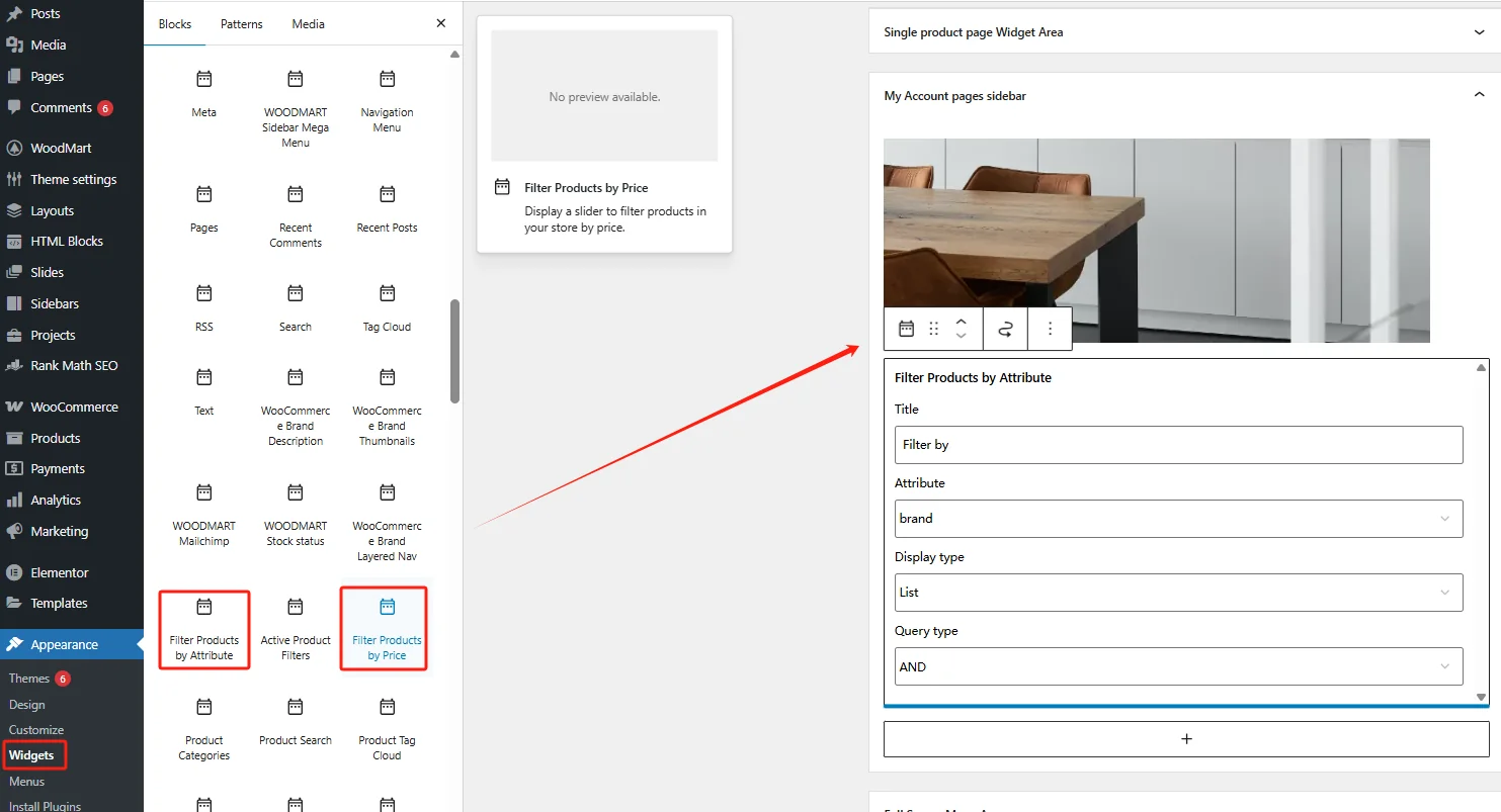 Image [5] - WooCommerce Activate and Enable Advanced Product Filtering: WOOF by Category as an Example