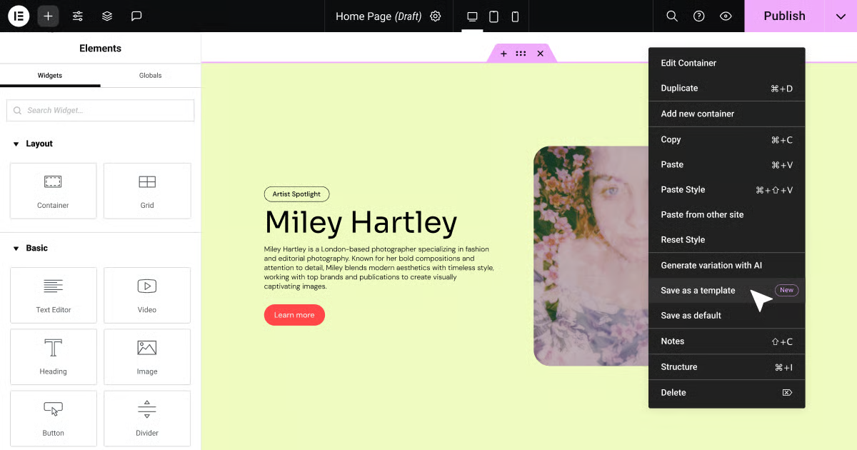 图片[3]-Elementor Cloud Templates：一次创建，多站调用的模板革命