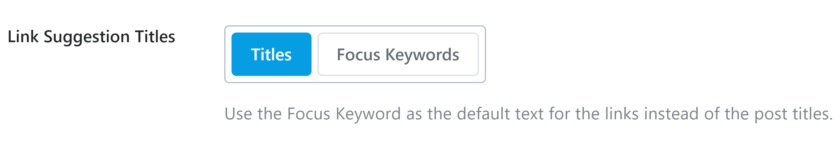 Imagen [5]-Explicación de la función de sugerencia de enlaces de Rank Math: mejore rápidamente la estructura del sitio y el rendimiento SEO