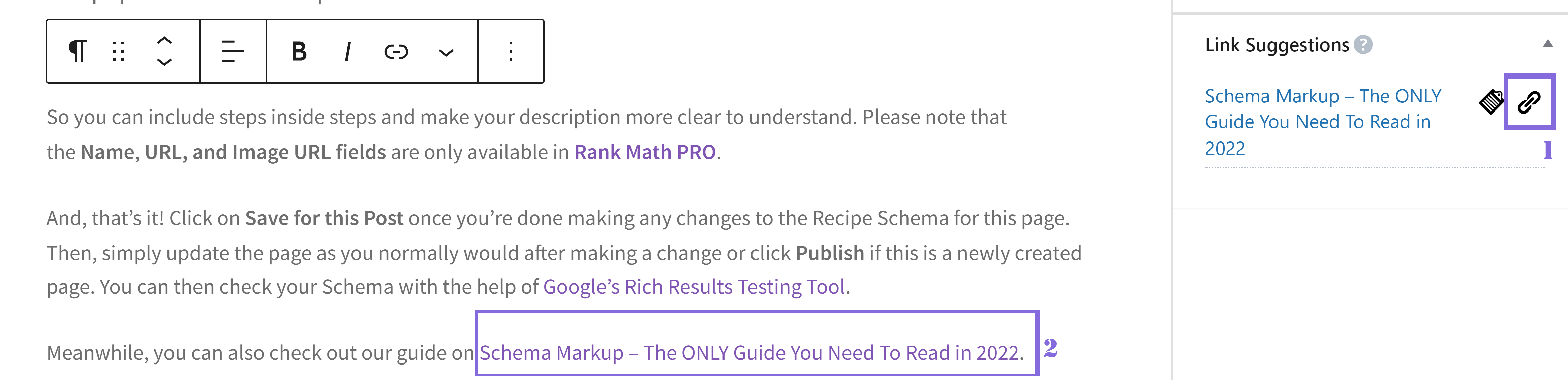 Imagen [4]-Rank Math Link Suggestion Feature Explained: Quickly Improve Site Structure and SEO Performance