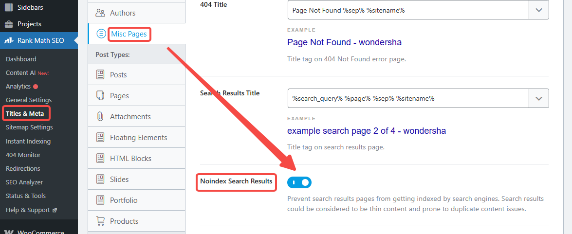 图片[5]-Rank Math 设置搜索结果页 noindex 提升 SEO 整洁度