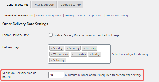 图片[5]-如何通过 WooCommerce 激活并设置预约配送时间选择功能