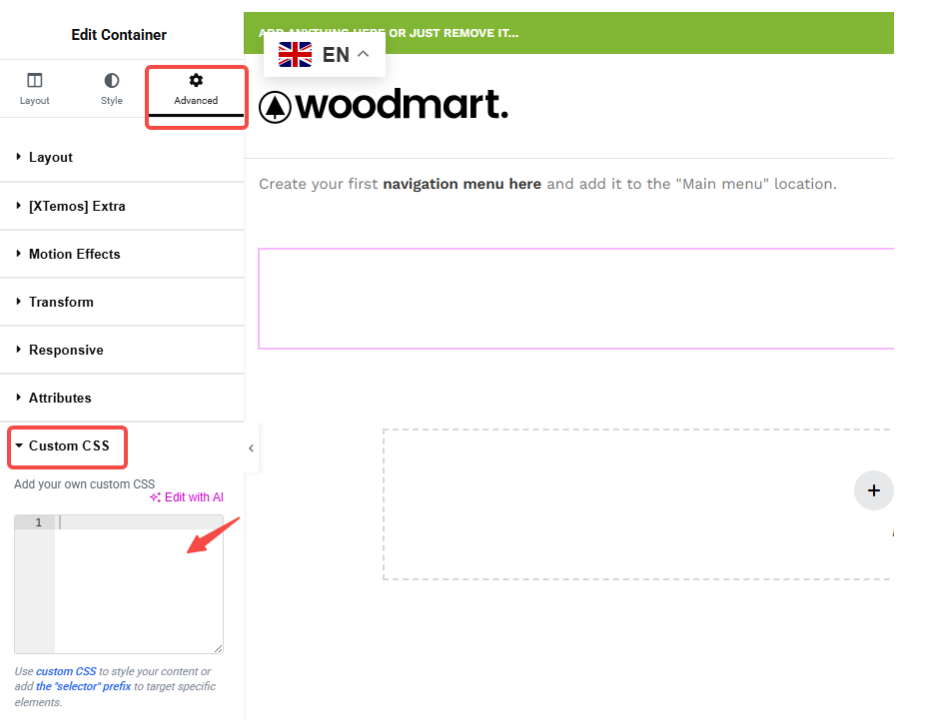 图片[10]-WoodMart主题设置粘性页眉与透明菜单教程