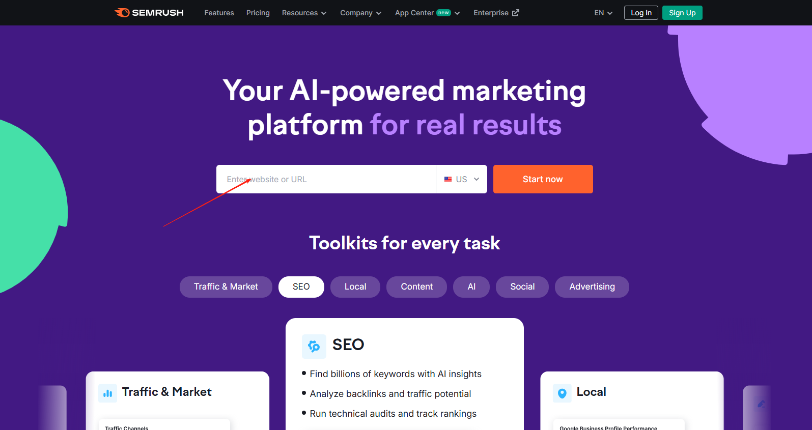 Imagen [2]-Guía de uso de SEMrush: consulta del peso y análisis de la función central