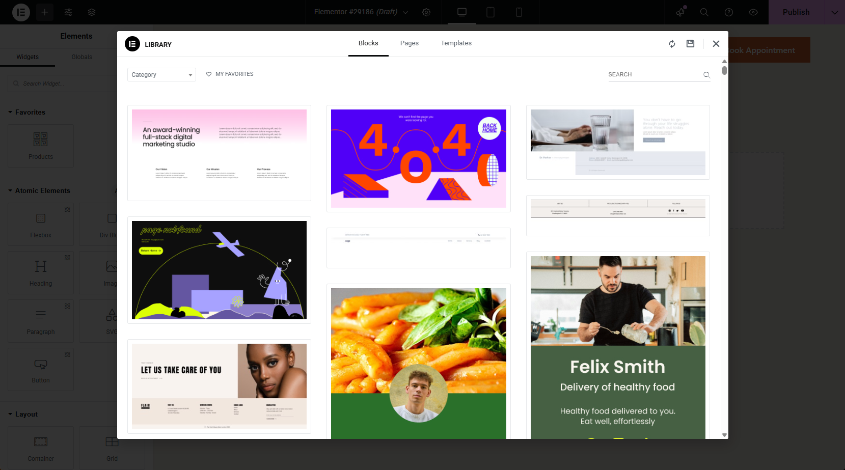 Imagen [5] - Cómo crear diseños de página personalizados en WordPress con Elementor