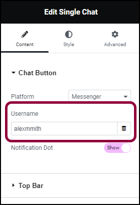 Imagen [7] - Método completo para añadir botones flotantes a WordPress (plantillas Elementor)