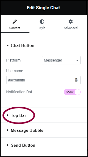 Imagen [8] - Método completo para añadir botones flotantes a WordPress (plantillas Elementor)