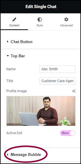 Imagen [10] - Método completo para añadir botones flotantes a WordPress (plantilla Elementor)