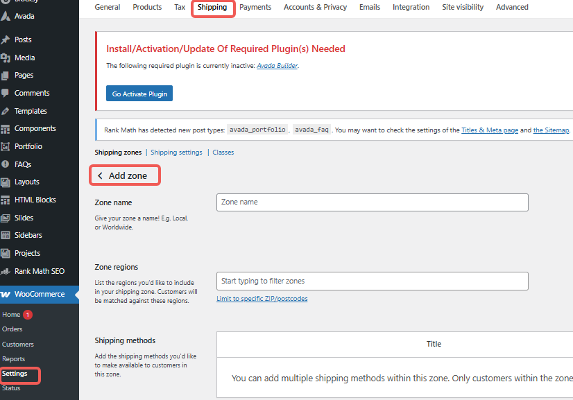 Imagen [6] - WooCommerce Una Guía Práctica para Establecer Reglas de Envío y Entrega a Granel