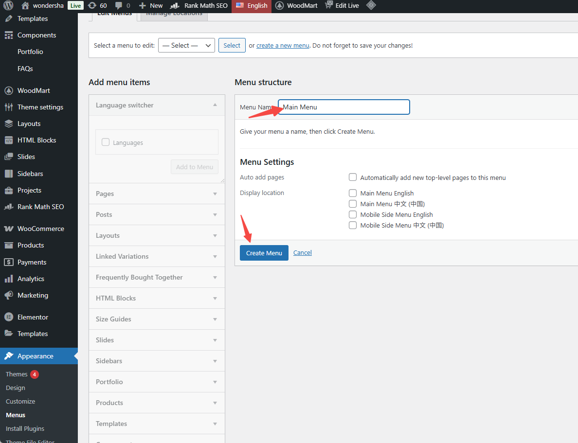 Image [4] - Full tutorial on creating multi-level dropdown menu navigation with WoodMart