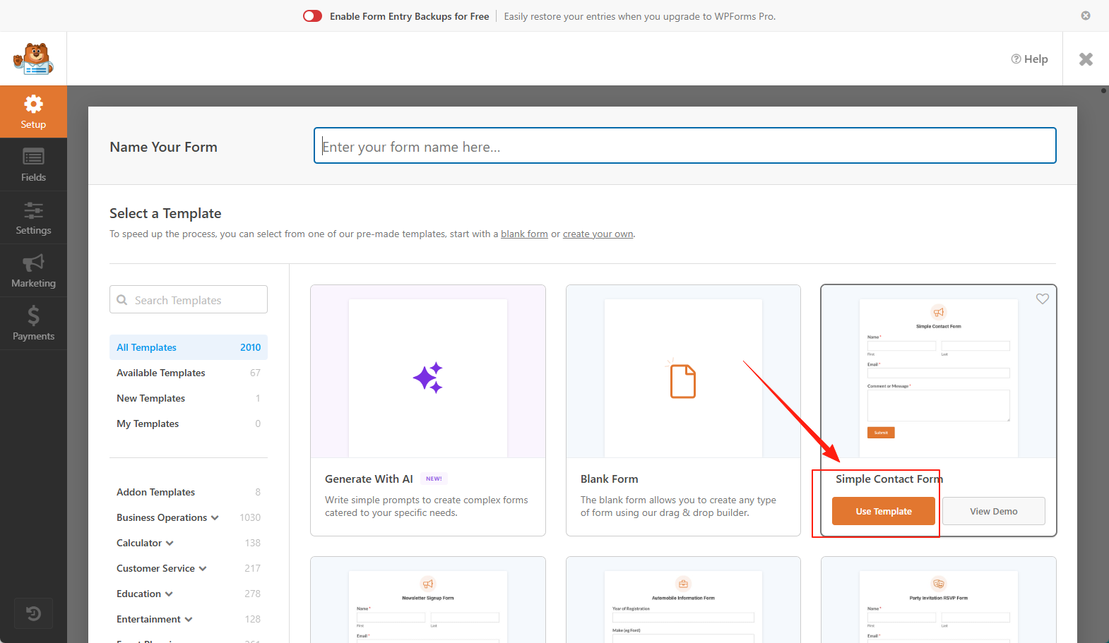 Imagen [7] - Elementor Free Templates Guide to Adding Popups, Forms & Rotating Images (Guía de plantillas gratuitas de Elementor para añadir ventanas emergentes, formularios e imágenes giratorias)