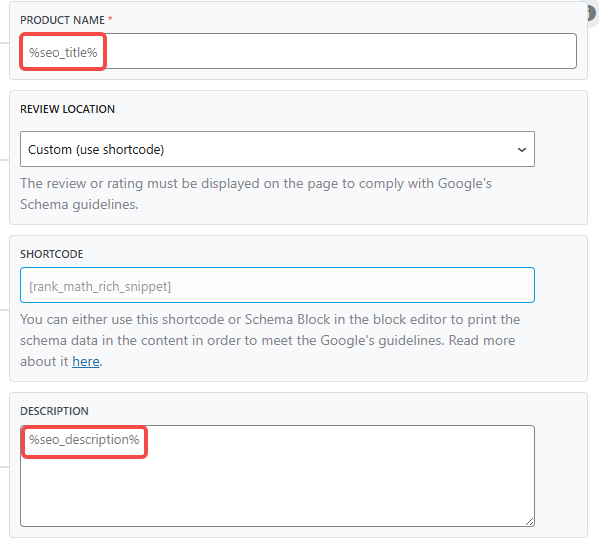 Imagen [3] - Cómo usar Rank Math para añadir datos estructurados a los productos de WooCommerce para mejorar el SEO