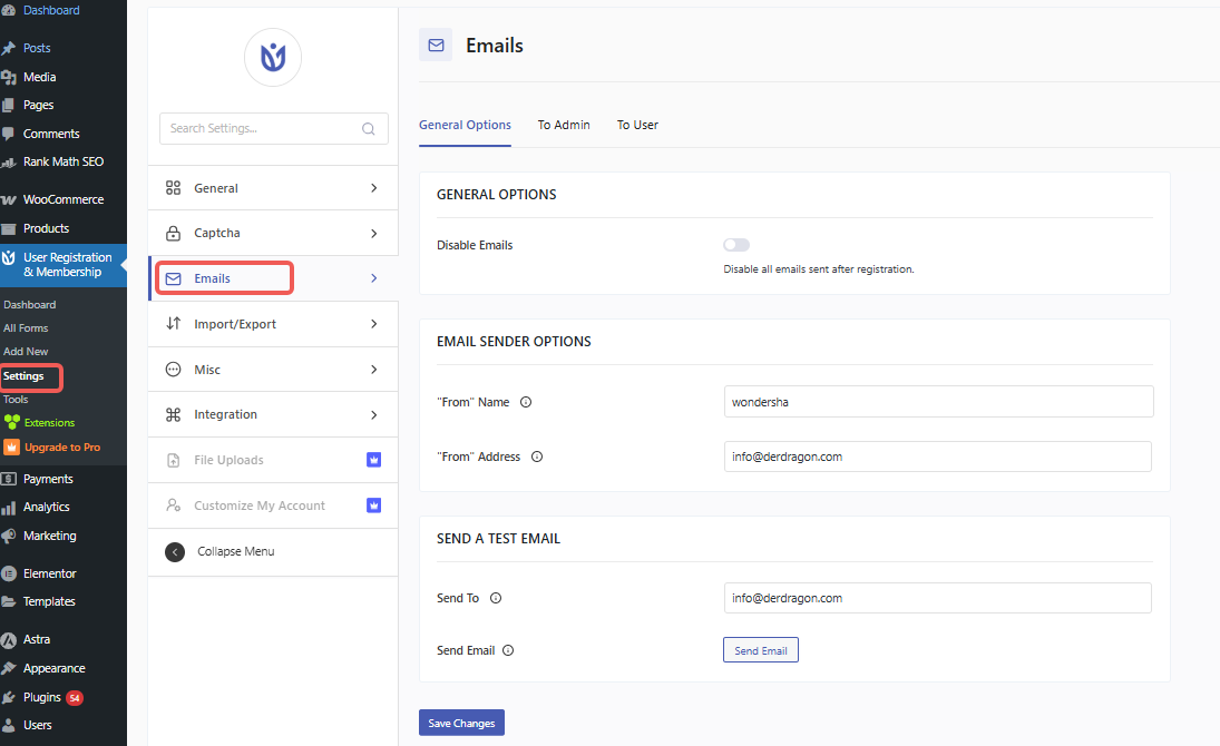 Image [10] - Astra User Registration Welcome Message Setup Tutorial (Free Plugin Programme)