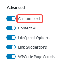 Image [6]-Tutoriel complet sur les champs personnalisés de WordPress : méthode d'ouverture et compétences d'utilisation