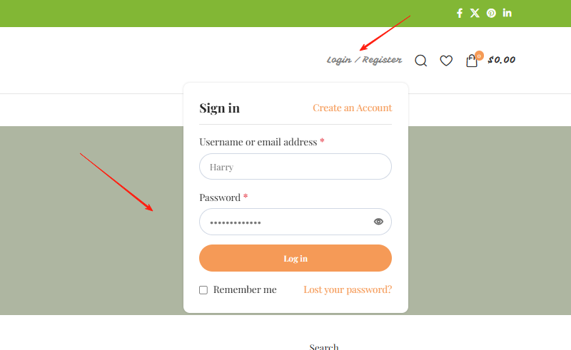 Imagen [3] - Tutorial Estilo Popup Registro Login WoodMart Personalizado
