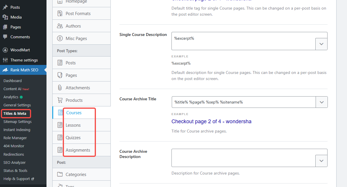 Image [9]-Rank Math Tutorial: A Guide to Optimizing SEO Settings for LearnDash / Tutor LMS Online Courses
