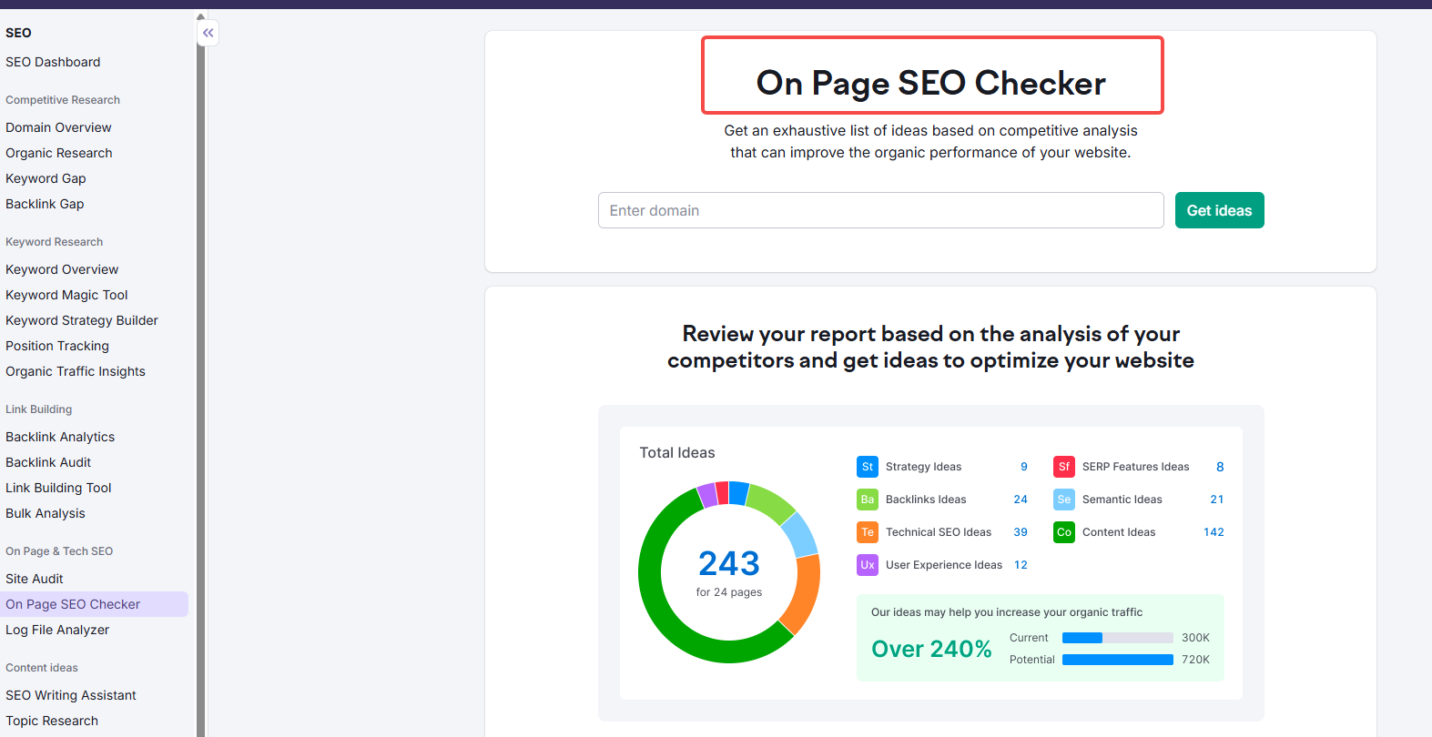 Imagen [10] - Cómo completar eficazmente el SEO de su sitio web durante la prueba gratuita de SEMrush