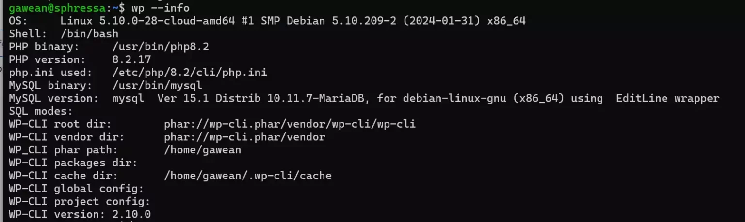 画像[4]-LinuxシステムにWP-CLIをインストールして始める方法